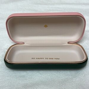 NWT Kate Spade New York Glasses Case and Pink Cleaning Cloth